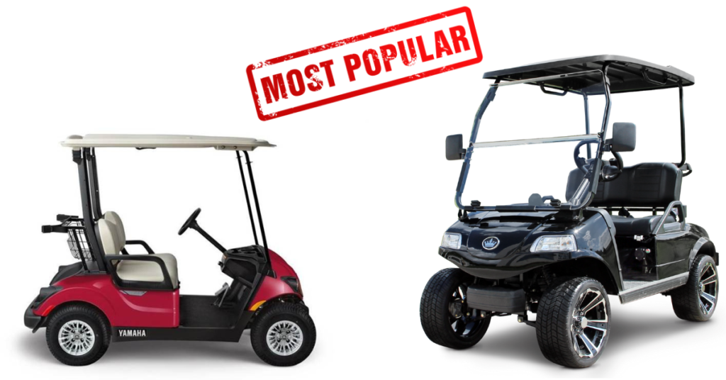 Most Popular Golf Carts in Mission, Texas – Yamaha and Evolution Electric Vehicles