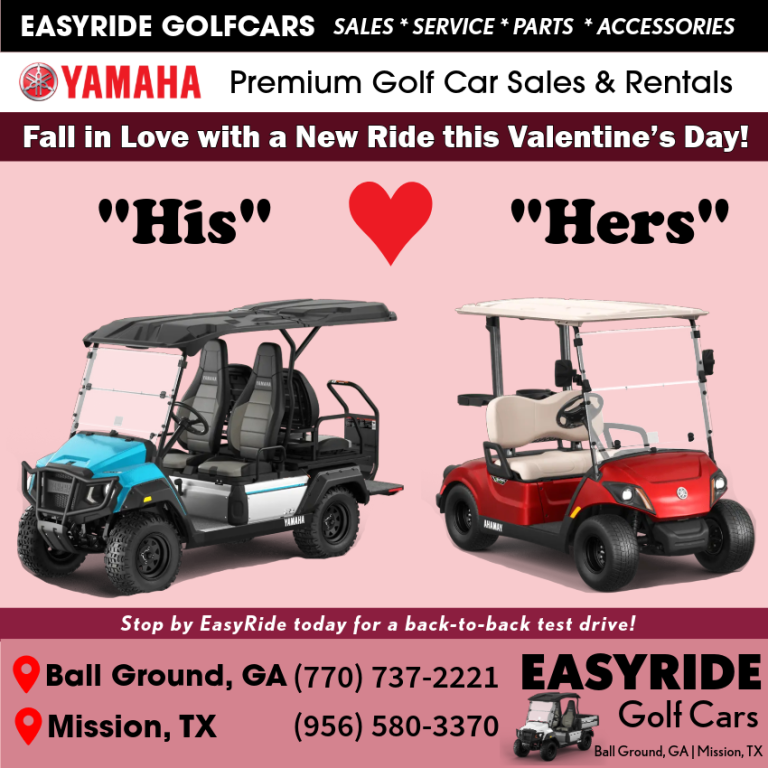 More Than Just a Bouquet: Why a Yamaha Golf Car is the Ultimate Valentine’s Upgrade