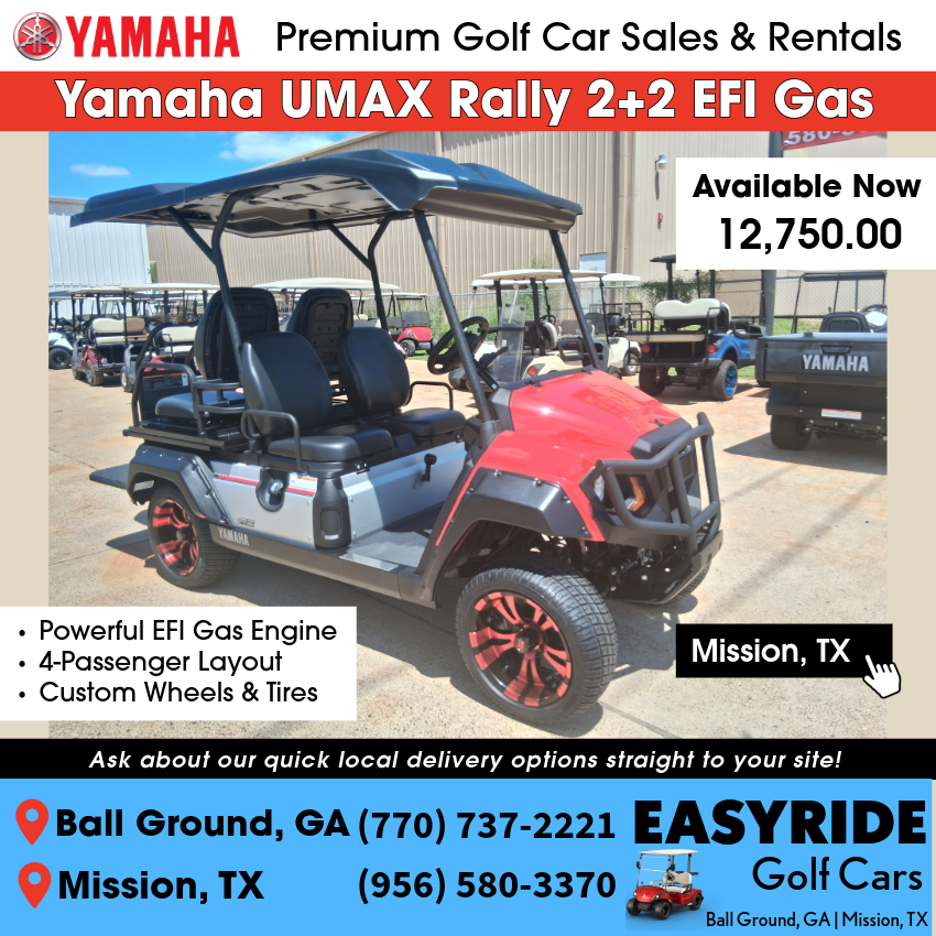 Why the Yamaha UMAX is the Ultimate Multi-Purpose Golf Car (And Where to Find It)